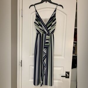 LOFT faux wrap sleeveless sundress. Like new and excellent condition.
